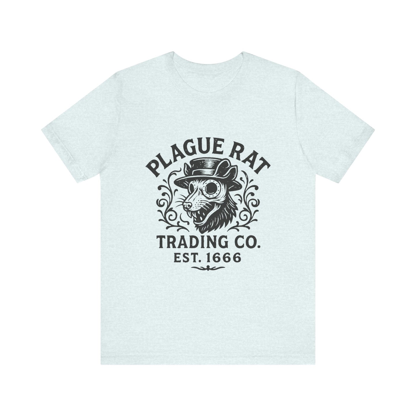 Black Death t Shirt - Plague Rat T Shirt, Gothic Dark Academia Tee, Middle Ages Shirt, Dark Humor Shirt, History Teacher, Medieval History