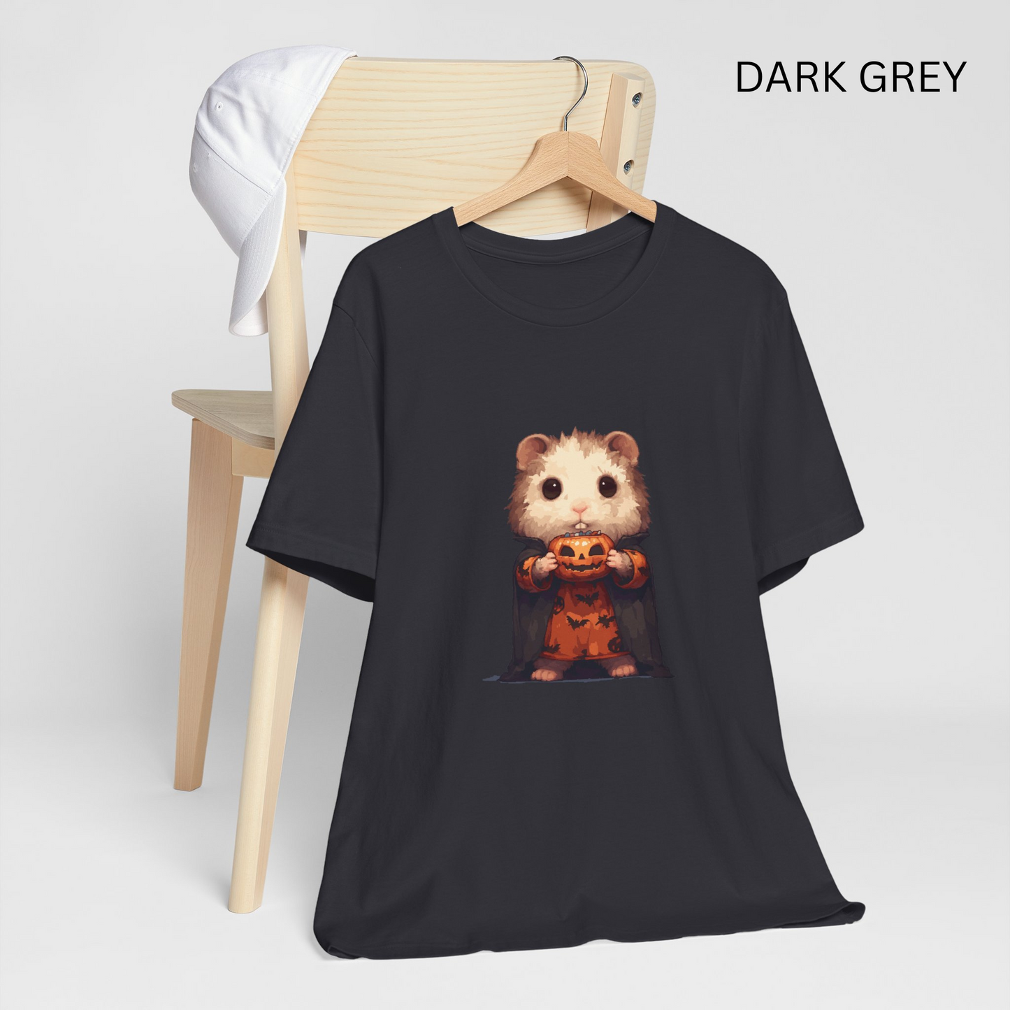 Spooky Halloween T-Shirt - Cute Halloween Pixelated Hamster Tee, Shirt, Pumpkin gift, Spooky Clothing