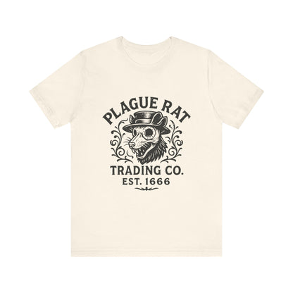 Black Death t Shirt - Plague Rat T Shirt, Gothic Dark Academia Tee, Middle Ages Shirt
