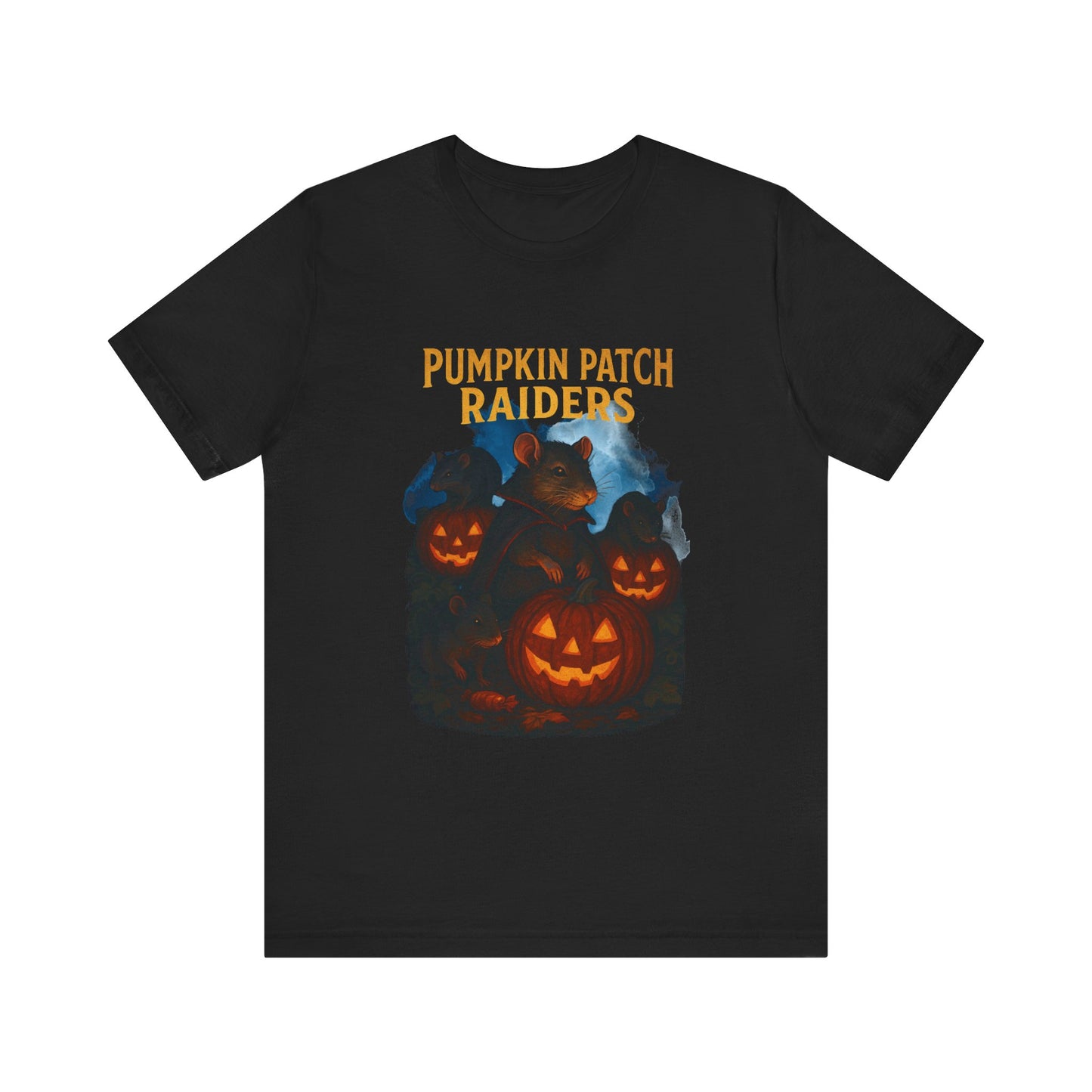 Rats Raiders Halloween Unisex Tee, Funny Rat Shirt, Rodent Lover Gift, Scary Rodent Top, Creepy Critter Tshirt, Spooky Vermin, cyber punk