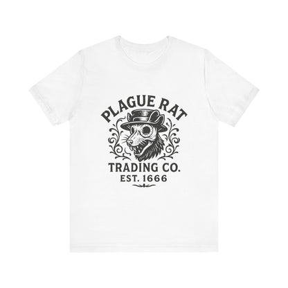 Black Death t Shirt - Plague Rat T Shirt, Gothic Dark Academia Tee, Middle Ages Shirt
