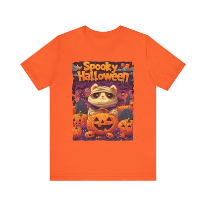 Spooky Graveyard Unisex t Shirt - Halloween Bandaged Hamster Tee