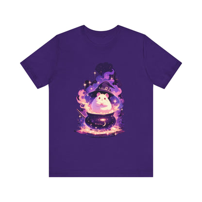 Halloween Magic Tee - Magical Cauldron of Whitey Fluffy Hamster