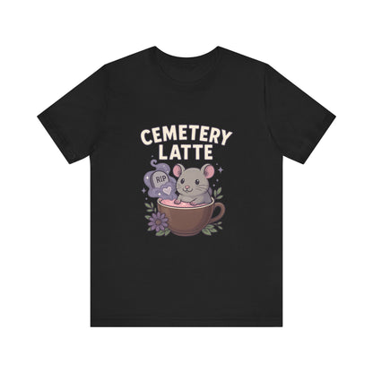 Cemetery Latte Shirt - Cute Coffee Halloween Tee