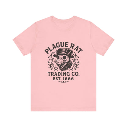 Black Death t Shirt - Plague Rat T Shirt, Gothic Dark Academia Tee, Middle Ages Shirt
