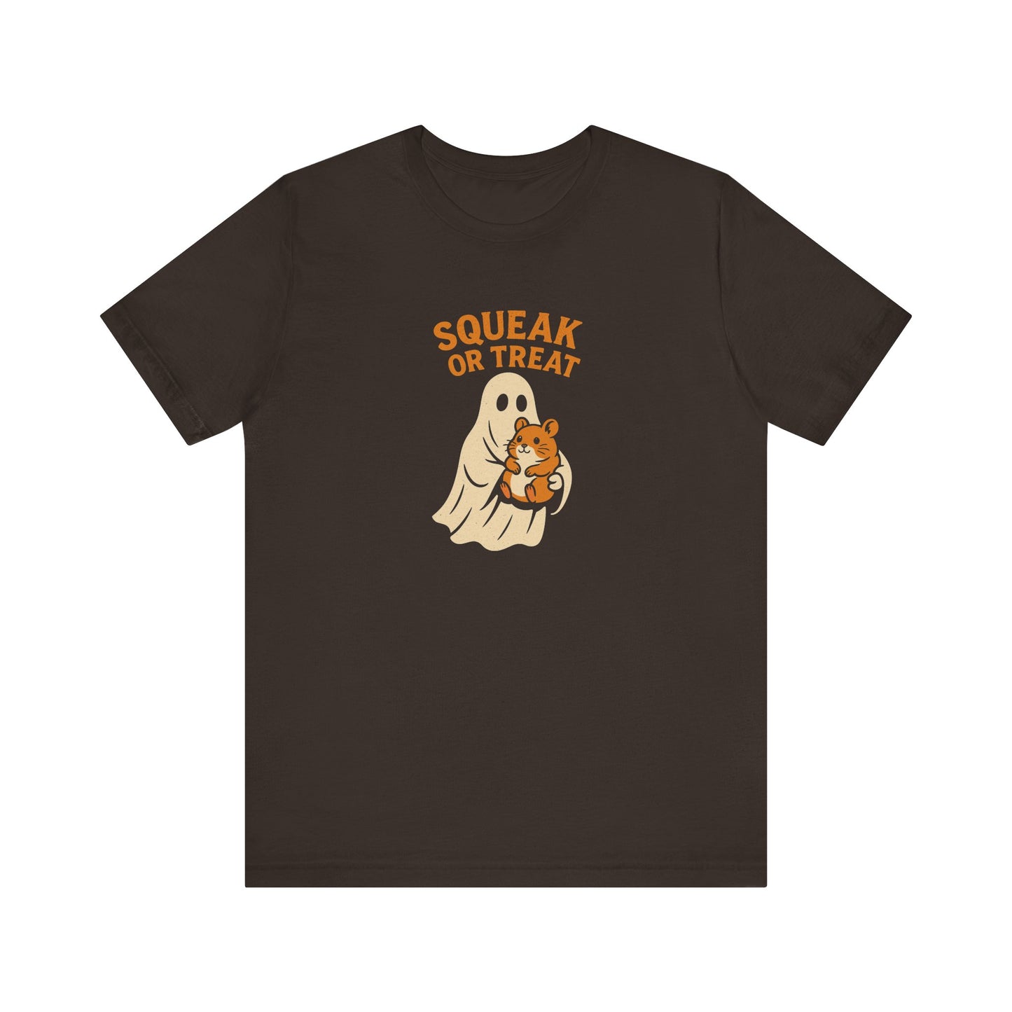 Ghost Hamster Halloween T Shirt - Funny Creepy Cute Tee, Trick or Treat Spooky Top, Unique Gift, Animal lovers, Party gift, Fall vibes