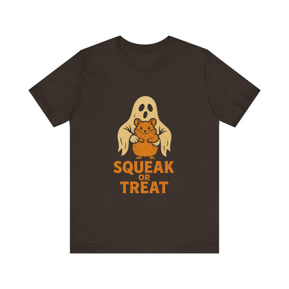 Creepy Cute Halloween T Shirt - Squeak or Treat