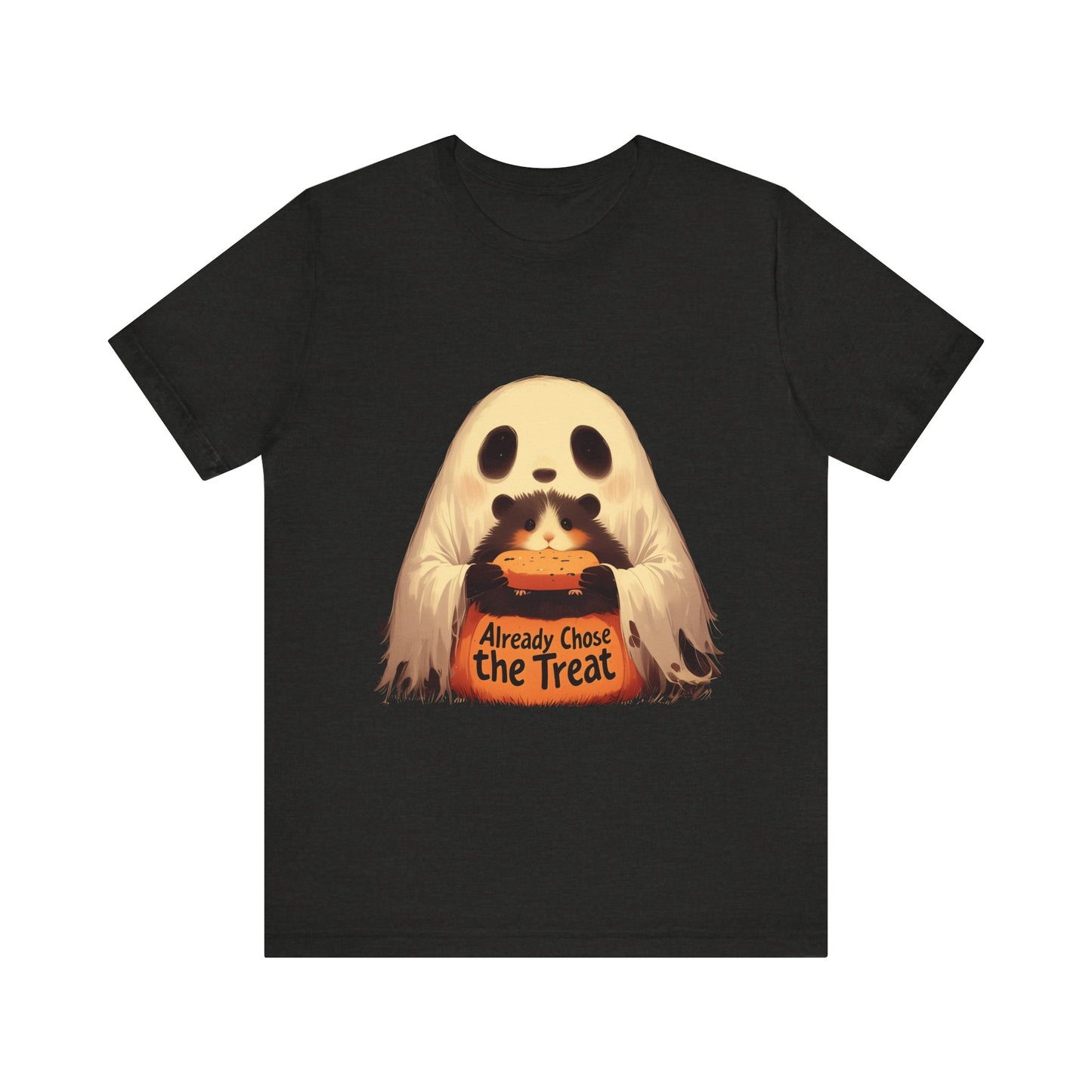Already Chose the Treat t shirt, Hamster Treat Halloween , Funny Unisex, Cute Graphic Design, Trick or Treat Costume Top, Pet Lover Gift
