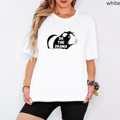 Guinea Pig Oh The Drama Black & White