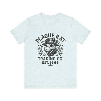 Black Death t Shirt - Plague Rat T Shirt, Gothic Dark Academia Tee, Middle Ages Shirt