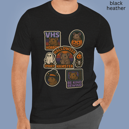 Vintage 80s Halloween Hamster Shirt - Retro Nostalgia