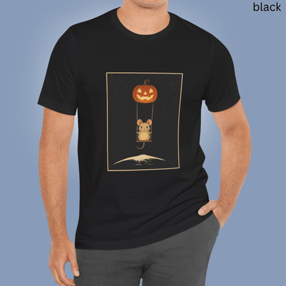 Halloween Mouse Swing Shirt - Jack O Lantern Moon