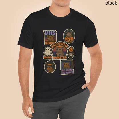 Vintage 80s Halloween Hamster Shirt - Retro Nostalgia