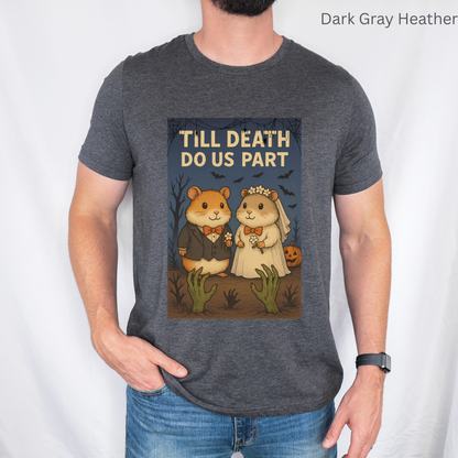 Creepy Wedding Halloween Couple Tee