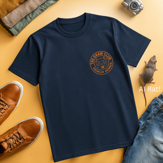 Rat Club Unisex Tee, Rodent Lover T-Shirt, Animal Enthusiast Shirt, Graphic Tee for Pet Owners, Unisex Jersey Short Sleeve Tee