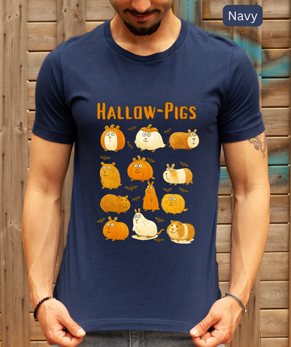 Hallow-Pigs Guinea Pigs Halloween T-Shirt