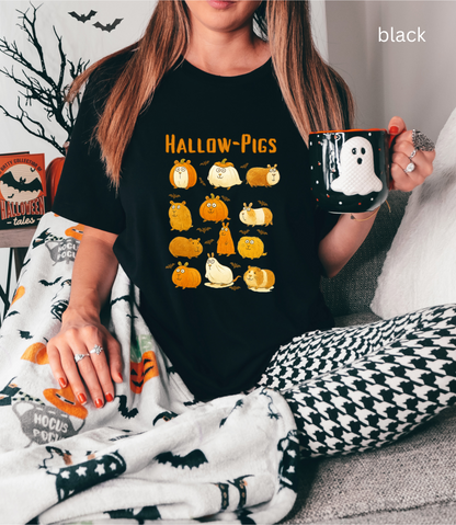 Hallow-Pigs Guinea Pigs Halloween T-Shirt