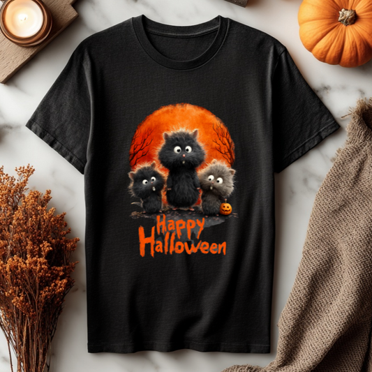 Spooky Halloween Cute Pet Tee, Mouse Hamster Shirt, Scary October Costume Top, Creepy Trick or Treat Apparel, Unisex T-Shirt