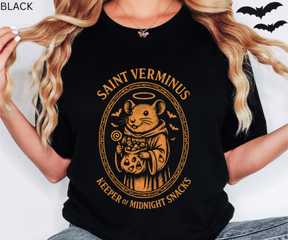 SAINT VERMINUS Keeper Of Midnight Snacks - Gothic Halloween T Shirt