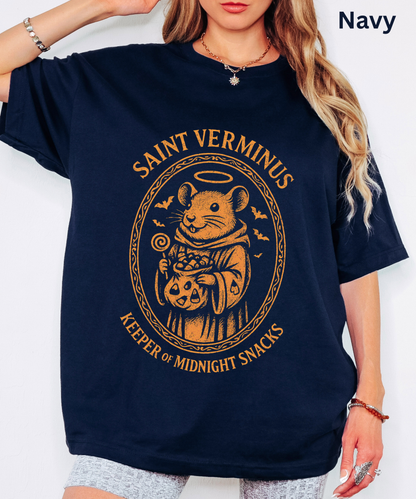 SAINT VERMINUS Keeper Of Midnight Snacks - Gothic Halloween T Shirt