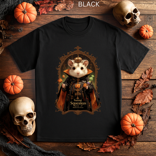 Saint Squeakus - Gothic Halloween T Shirt