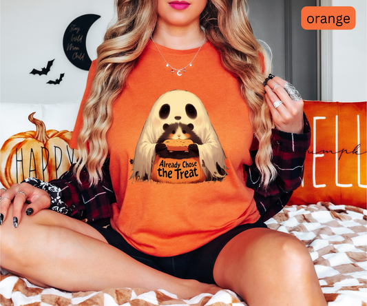 Already Chose the Treat t shirt, Hamster Treat Halloween , Funny Unisex, Cute Graphic Design, Trick or Treat Costume Top, Pet Lover Gift