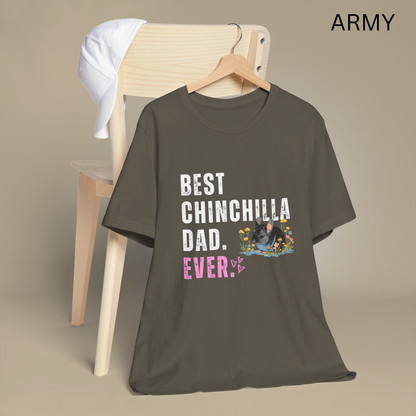 Chinchilla Dad T-Shirt - Best Chinchilla Dad Tee