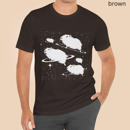 Capybara Cosmic Space Graphic Tee