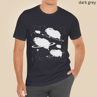 Capybara Cosmic Space Graphic Tee