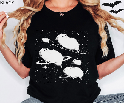 Capybara Cosmic Space Graphic Tee
