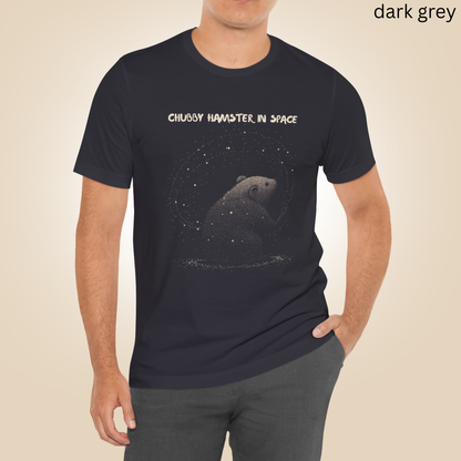 Starry Space T-Shirt - Hamster in Galaxy