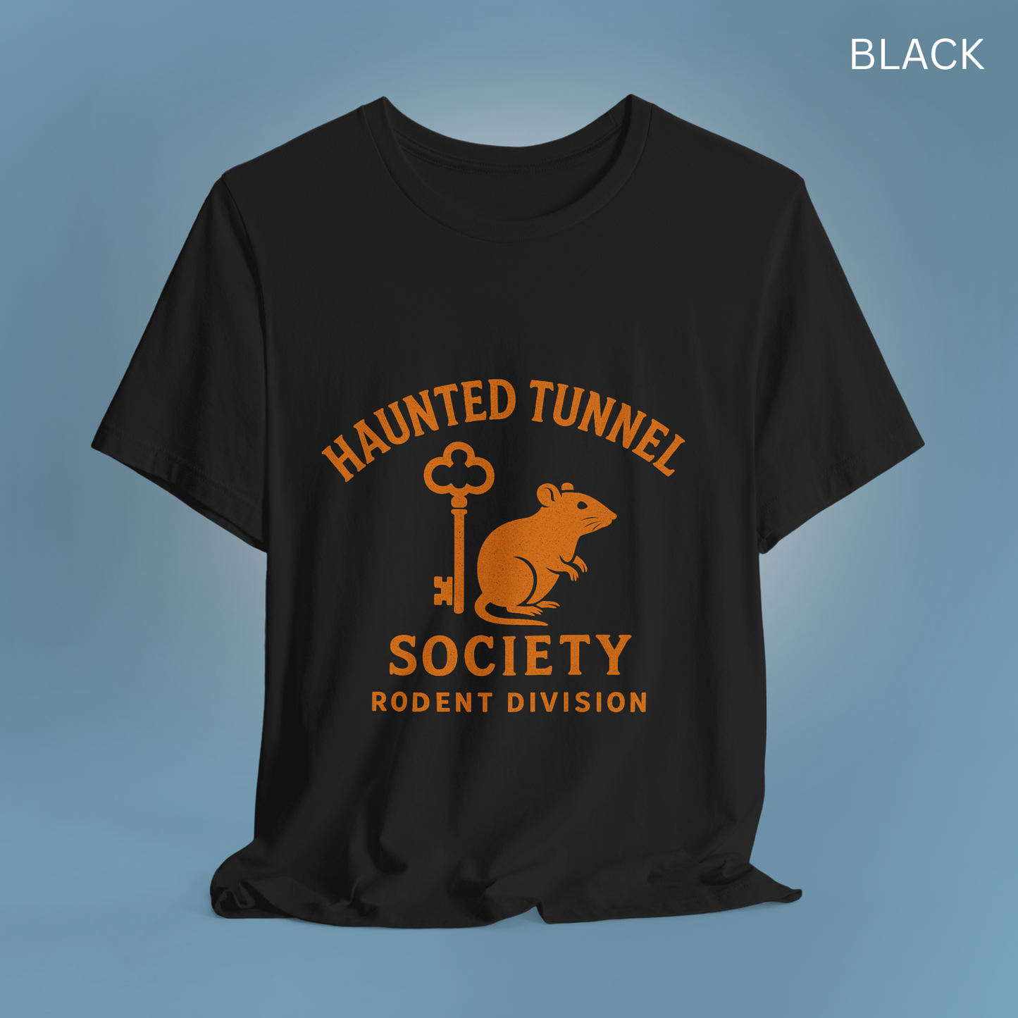Haunted Tunnel Society T Shirt - Gothic Dark Academia Tee, Creepy Cute Rodent Division Top, Occult Secret Gift, Vintage Gothic T Shirt