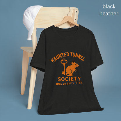 Haunted Tunnel Society T Shirt - Gothic Dark Academia Tee
