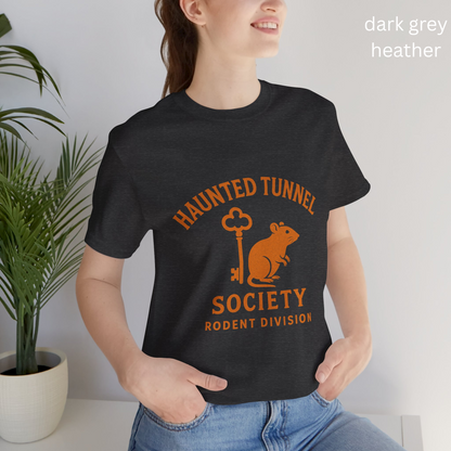 Haunted Tunnel Society T Shirt - Gothic Dark Academia Tee
