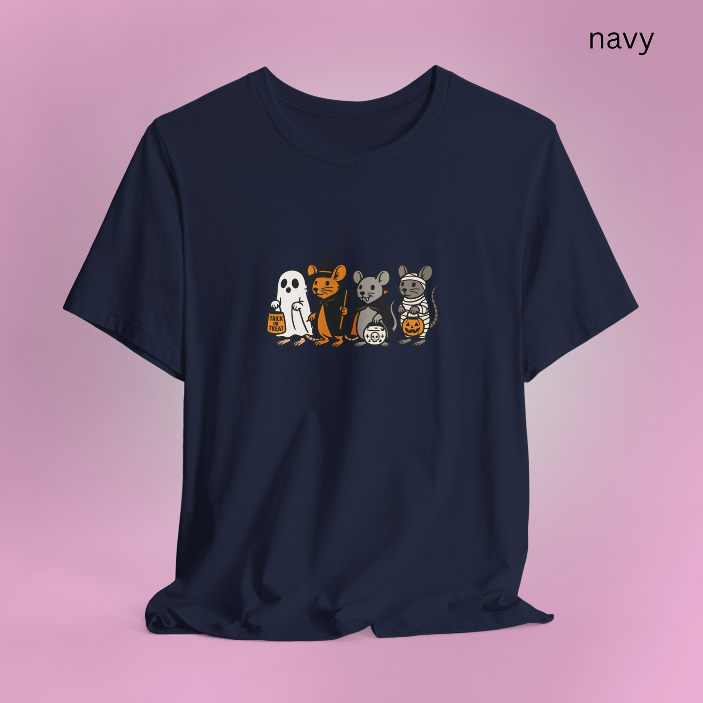 Halloween Rats & Mice Ghost Shirt, Halloween Ghost Tshirt, Spooky Season Cat Tee, Halloween Cute Women and Men Outfit, Gift for pet owners