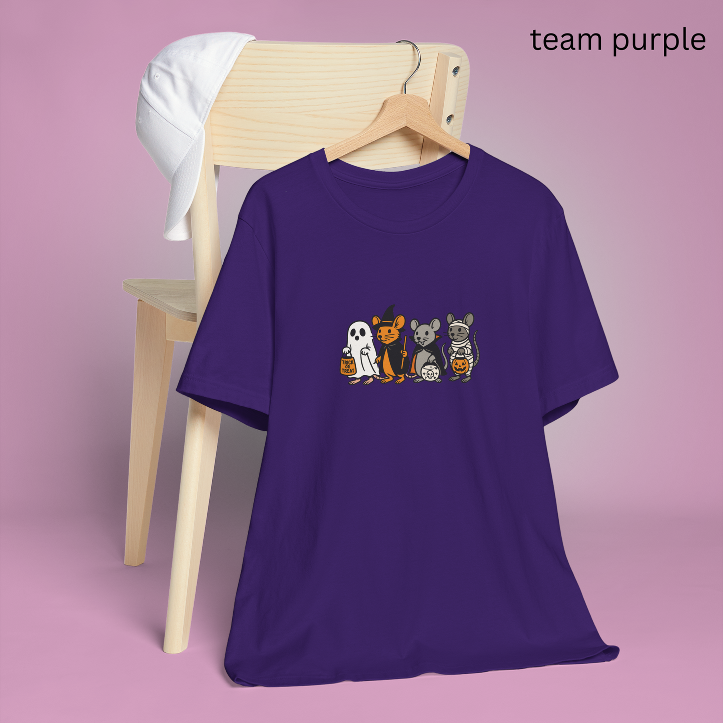 Halloween Rats & Mice Ghost Shirt, Halloween Ghost Tshirt, Spooky Season Cat Tee, Halloween Cute Women and Men Outfit, Gift for pet owners