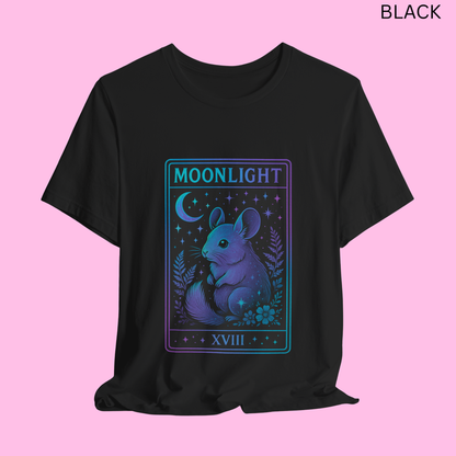 Moonlight Tarot Chinchilla Shirt - Celestial Animal