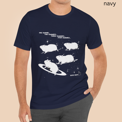One Hammie Two Hammies - Hamster in Space Shirt