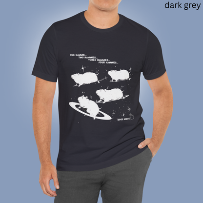 One Hammie Two Hammies - Hamster in Space Shirt