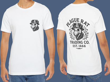 Plague Rat Black Death - Middle Ages & Dark Humor Tee