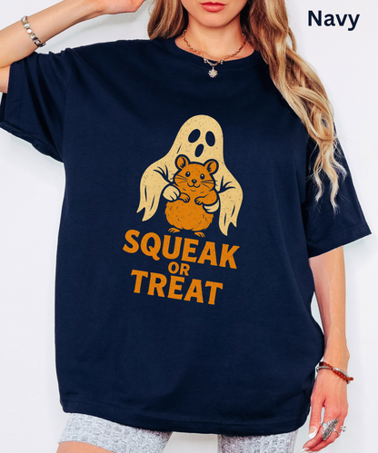 Creepy Cute Halloween T Shirt - Squeak or Treat