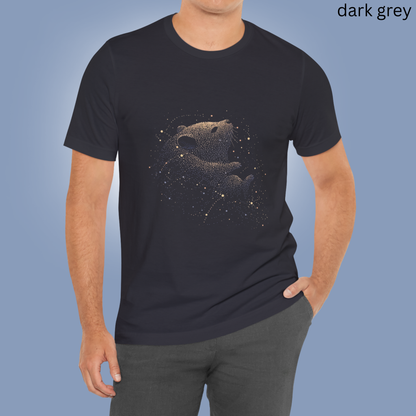 Teddy Hamster in Stars - Celestial Graphic Tee