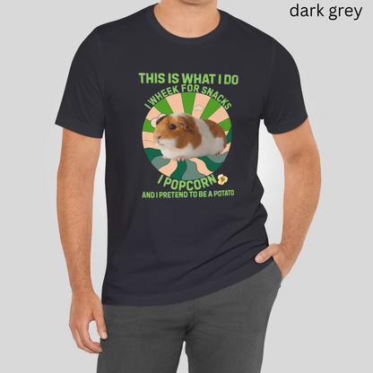 Guinea Pig This Is What I do Green Tee