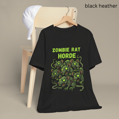 Zombie Rat Horde Shirt - Undead Rodents Horror Graphic